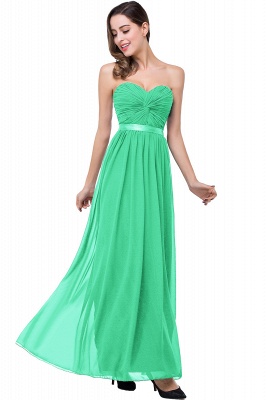 Cheap Chiffon A-Line Bridesmaid Dresses | Sweetheart Sleeveless Ruched Maid Of The Honor Dresses BM0134_9
