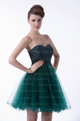 2021 Cocktail Sexy Strapless Crycle dresses Mini short prom dresses Ball Gown Cocktail Dresses BH03750_5