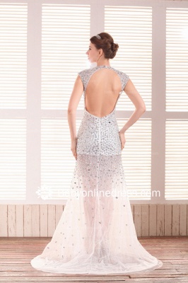 2021 Fashion Sweetheart Beach Train Beading Crystals Pageant Prom Dress Jov1676_3