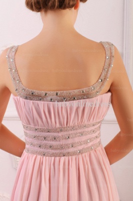 Wholesale Prom Dresses 2021 Cheap Beading Light Pink Chiffon Long Dress BO0638_5