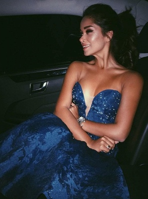 Sexy Dark Blue Cocktail Dresses | Bead Short Party Homecoming Dresses_3